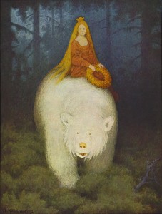 Illustration-byTheodor-Kittelsen-The-white-bear-king-1912-1